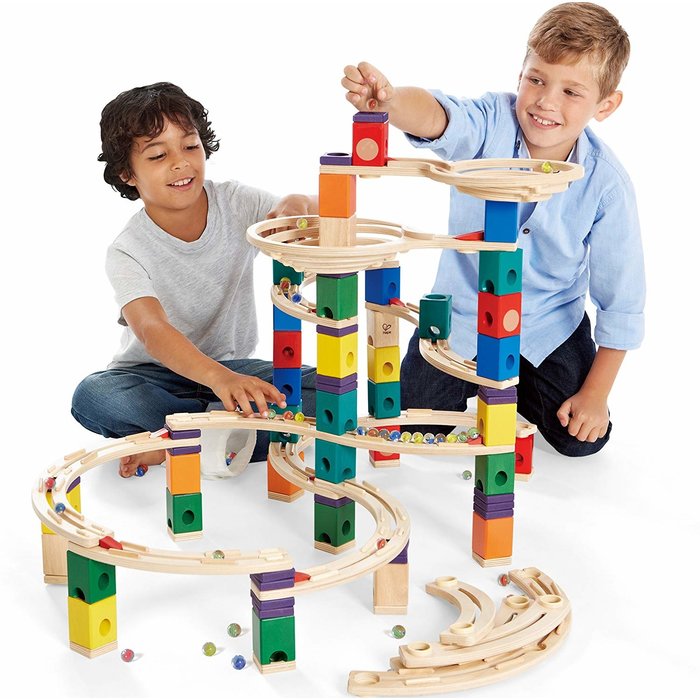 Hape Quadrilla Houten Knikkerbaan The Cyclone XL