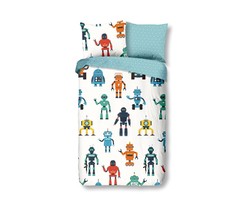 Good Morning  Kinder dekbedovertrek Robots
