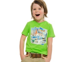 Funky XS shirt Surf dude groen