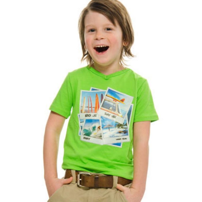 Funky XS shirt Surf dude groen