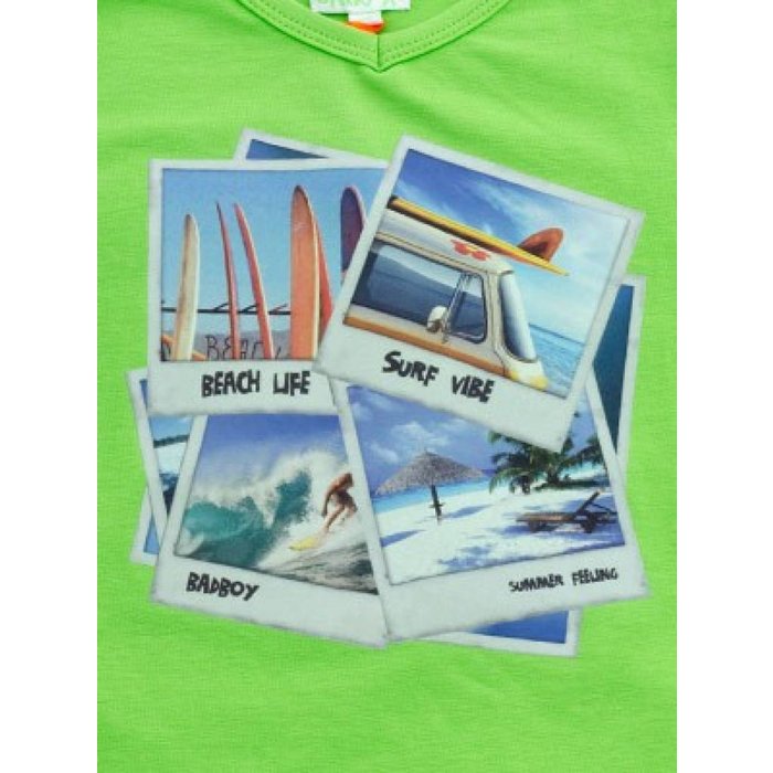 Funky XS shirt Surf dude groen