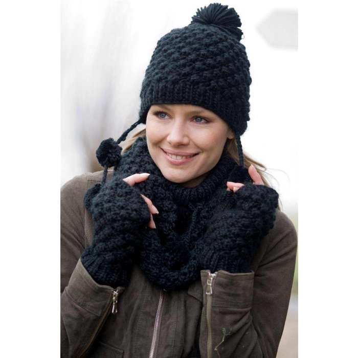 Bonnie Doon baby- en kinder beenmode muts black