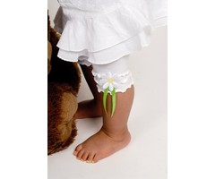 Bonnie Doon baby- en kinder beenmode  daisy capri white