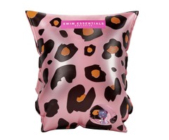 The Essentials Rosé gouden panterprint zwembandjes 2-6 jr