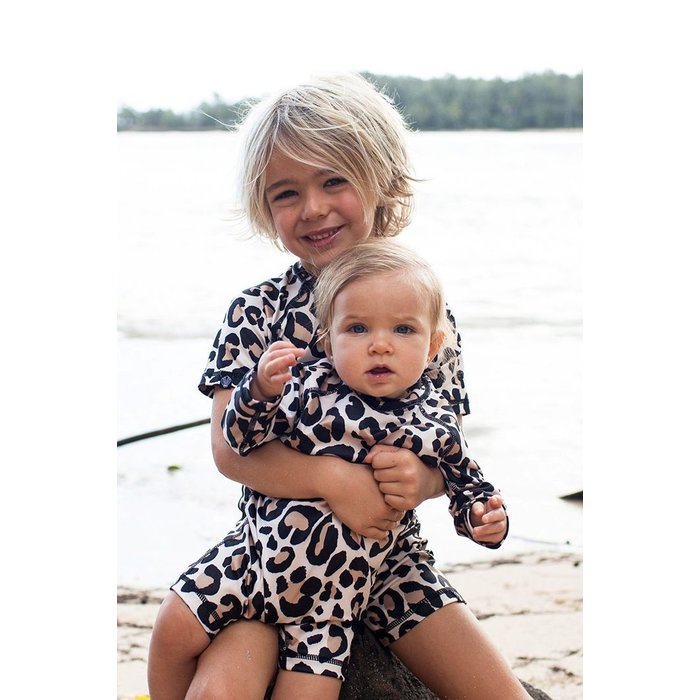 Beach & Bandits UV zwemshirt Leopard-luipaard