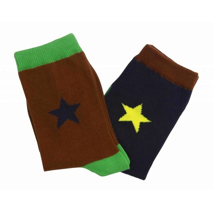 Molo  twee paar sokken Nitis hipster green