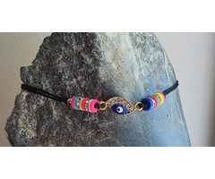 CU Evil Eye armbandje  black multicolor 1
