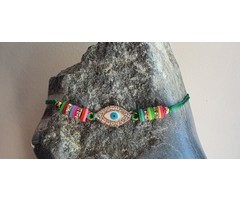 CU Evil Eye armbandje  green