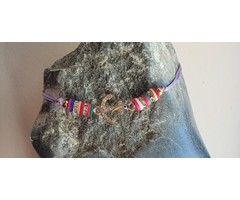 CU Evil Eye armbandje  lila
