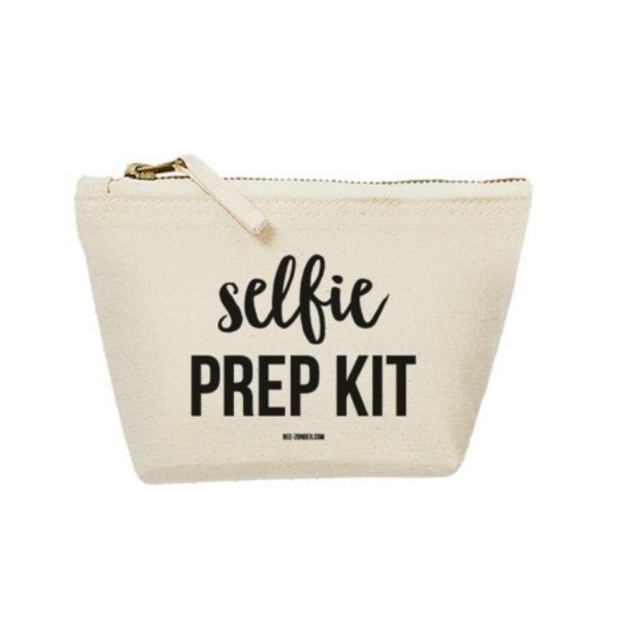 Beezonder Toilettasje Selfie Prep Kit eco cotton