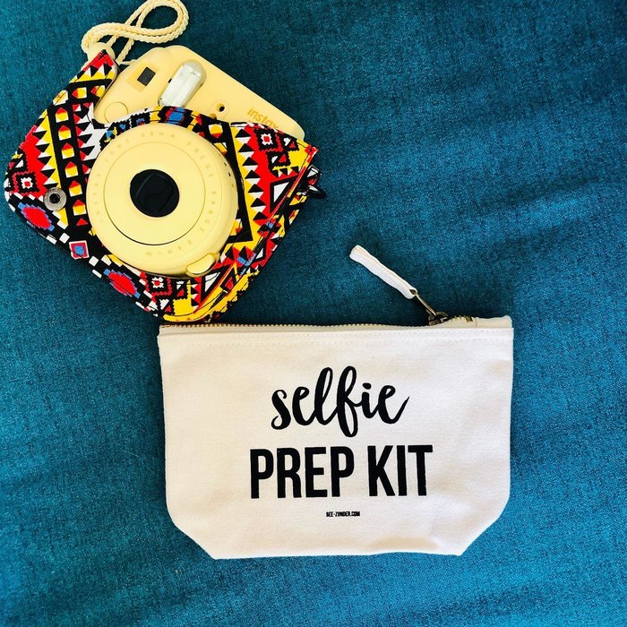 Beezonder Toilettasje Selfie Prep Kit eco cotton