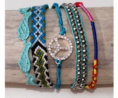 Love Ibiza LOVE IBIZA armband Peace & Love