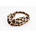 Haarband Leopard beige satijn