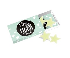 Paper Art Greeting Box  Love You to The Moon & Back
