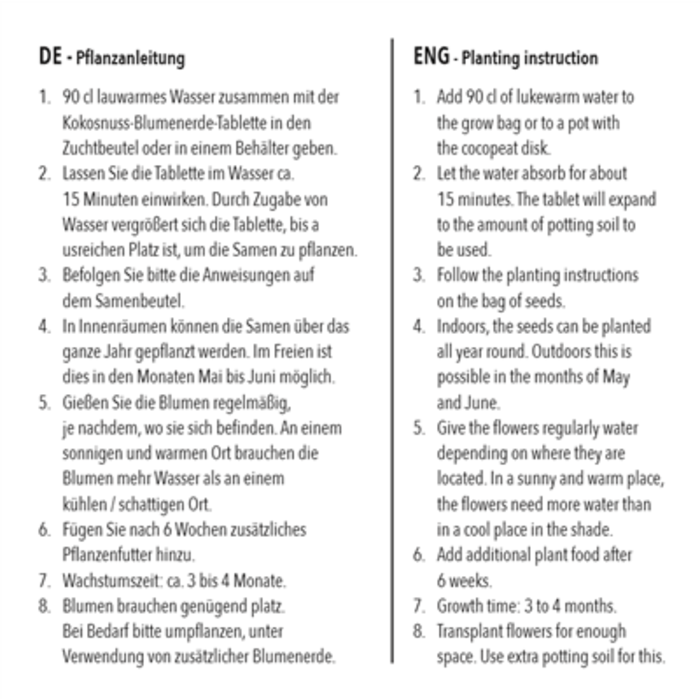 Paper Art Houd Moed - Kweekpakketje Eetbare Bloemen