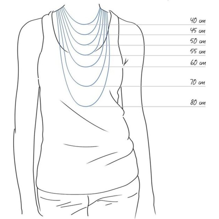 Michelle Bijou Goud Stainless steel ketting grote schakel -grey brown