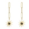 Michelle Bijou Stainless steel oorbellen Sunshine