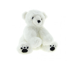 Paradiso Toys Superzachte  ijsbeer knuffel 30 cm