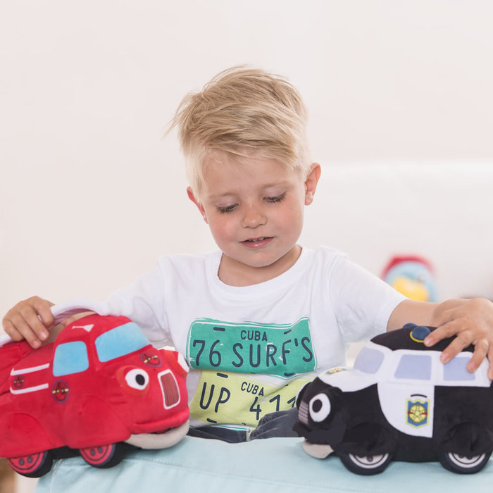 Dicky Toys Paulie Politie auto knuffel