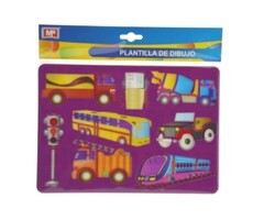 Paradiso Toys Kies je tekensjabloon :Unicorns, auto's, dieren en meer !