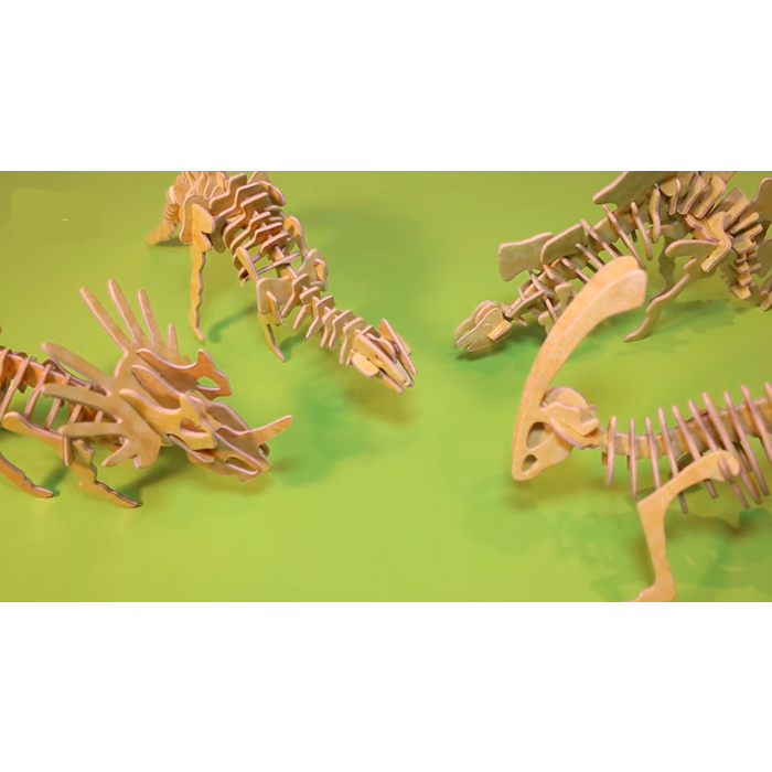 LG Toys Dinosaurus 3D bouwpakket Parasaurolophus