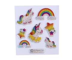 LG Toys Unicorn glitter stickers