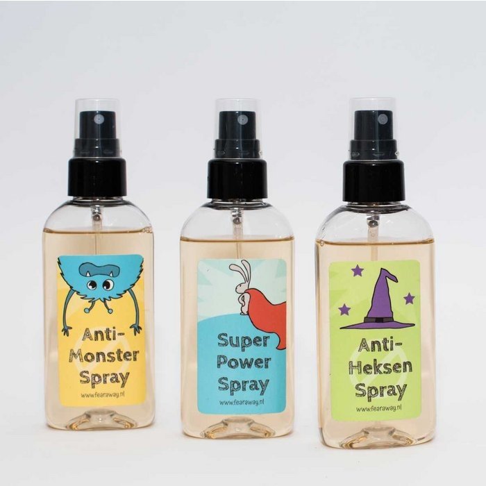 Fear Away Anti-Monster spray- verjaagt alle monsters !