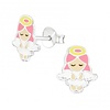 Atelier Albertine 925 zilveren oorbellen Little Angel
