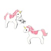 Atelier Albertine 925 zilveren oorbellen unicorn paardjes