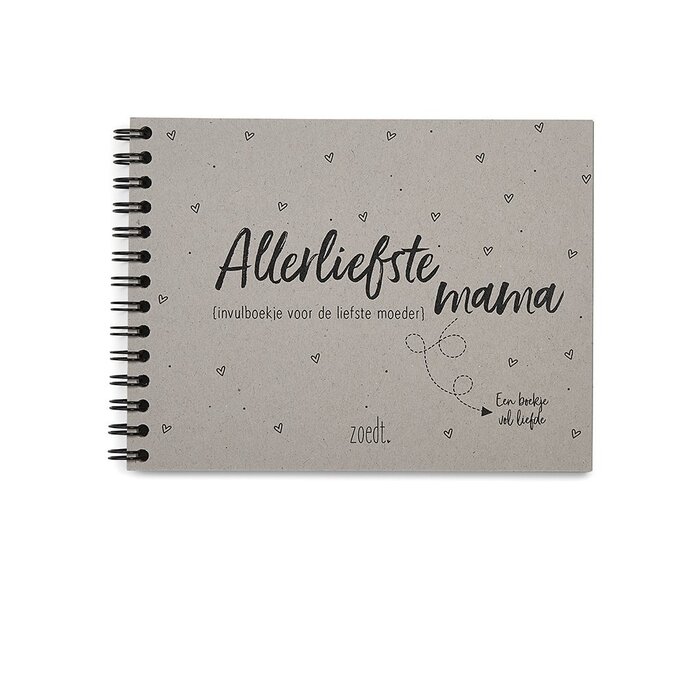 Zoedt Allerliefste mama - invulboekje voor de liefste moeder