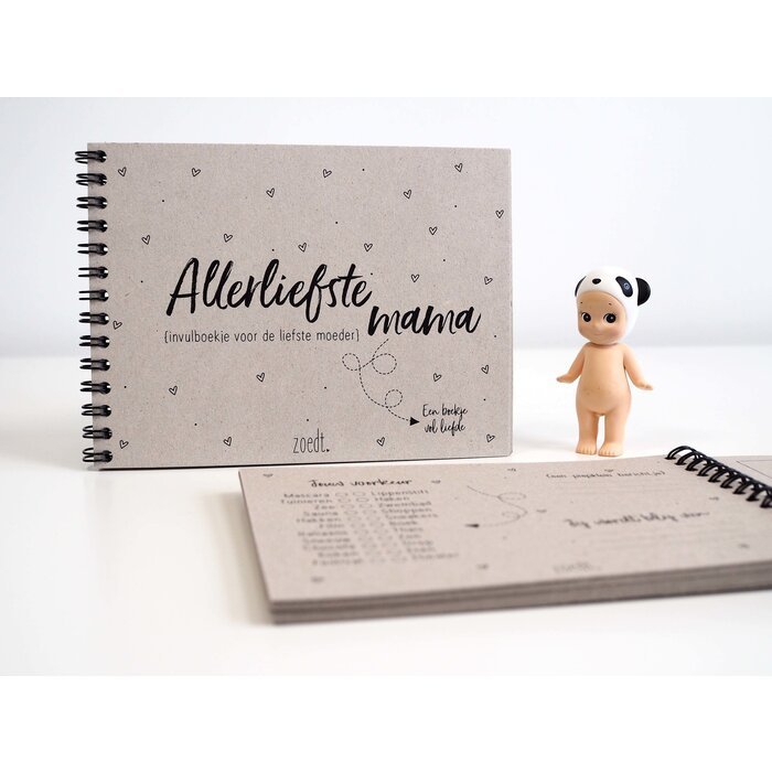 Zoedt Allerliefste mama - invulboekje voor de liefste moeder