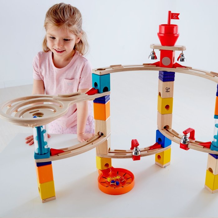 Hape Quadrilla houten knikkerbaan Castle Escape