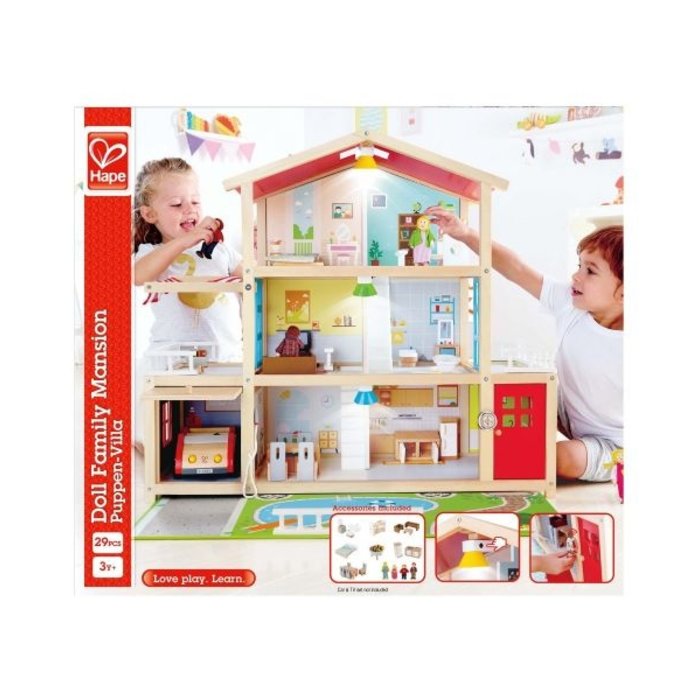 Hape Houten poppenhuis Family Mansion XL