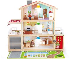 Hape Houten Poppenhuis Family Mansion XL