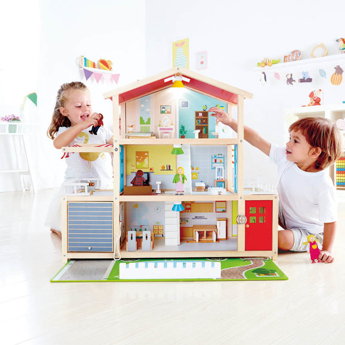 Hape Houten poppenhuis Family Mansion XL