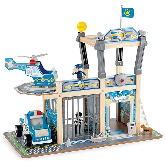 Hape Houten Politieburo speelset
