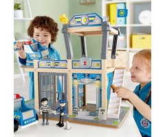 Hape Houten Politiebureau speelset