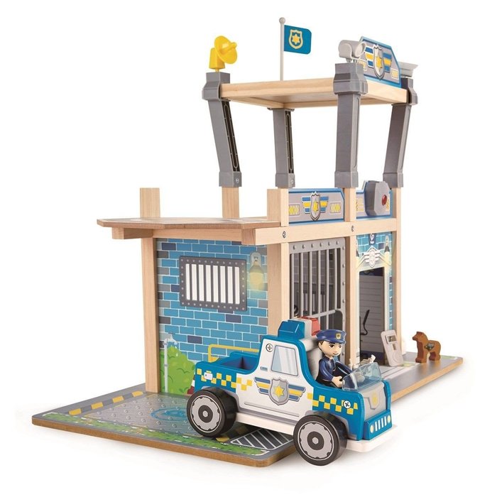 Hape Houten Politieburo speelset