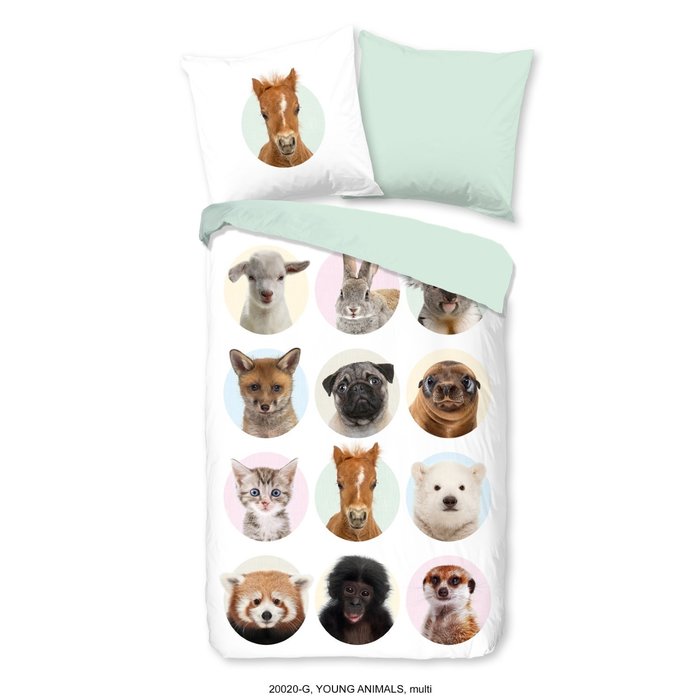 Good Morning  Kinder dekbedovertrek Puppy dieren