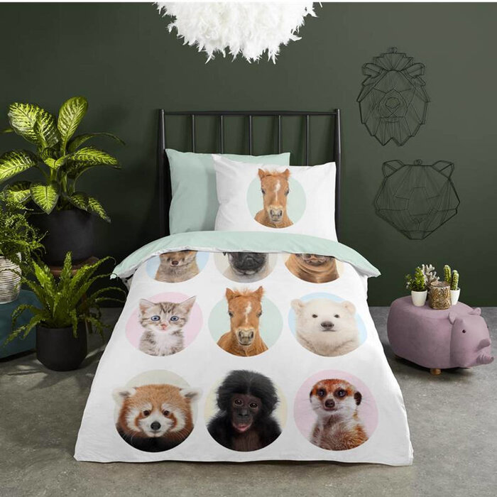 Good Morning  Kinder dekbedovertrek Puppy dieren