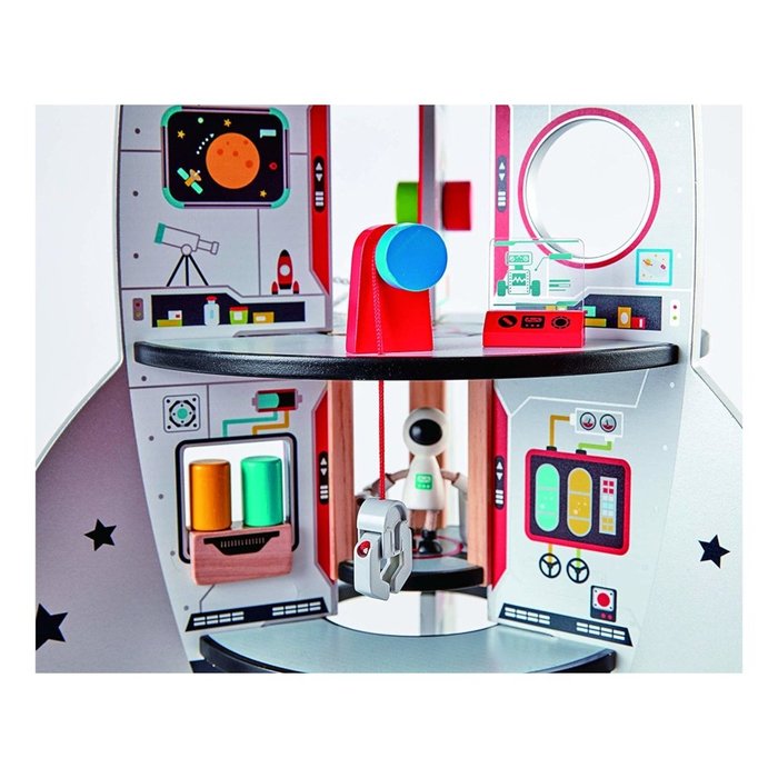 Hape Ruimteschip Raket 4 etages 74 cm