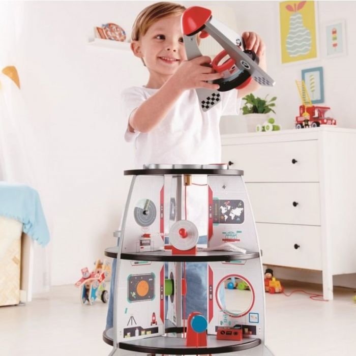 Hape Ruimteschip Raket 4 etages 74 cm