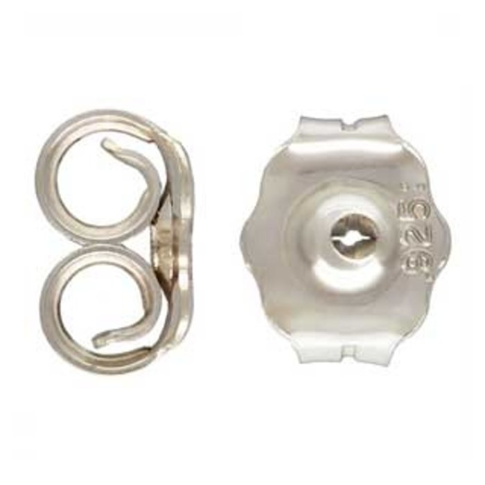 Atelier Albertine 925 zilveren oorbellen infinity heart