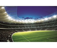 Coart Voetbalbehang Large Stadion incl. lijm