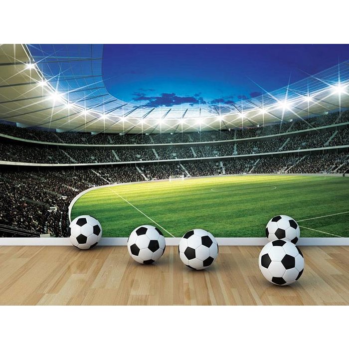 Coart Voetbalbehang XXL Stadion incl lijm