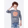 Petrol Industries superzachte longsleeve met dubbelprint faded blue