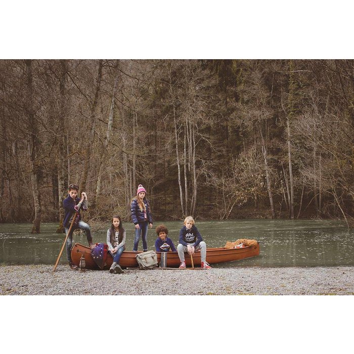 Petrol Industries sweater twisted hood navy