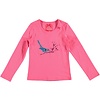 Bampidano longsleeve roze met vogeltje