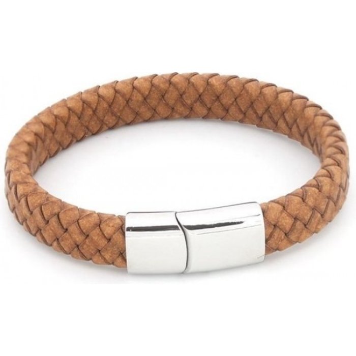 Atelier Albertine  armband lichtbruin leer incl. graveren