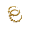 Atelier Albertine 18k vergulde creolen met bolletjes
